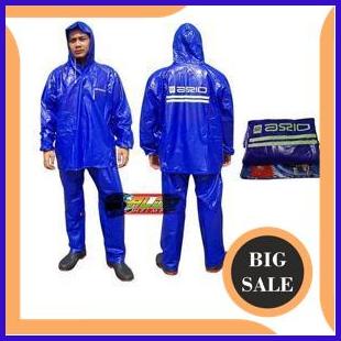 tools Jas hujan AXIO jaket celana AXIO KARET BLUE / jas hujan setelan / jas ujan / jas hujan pria wa