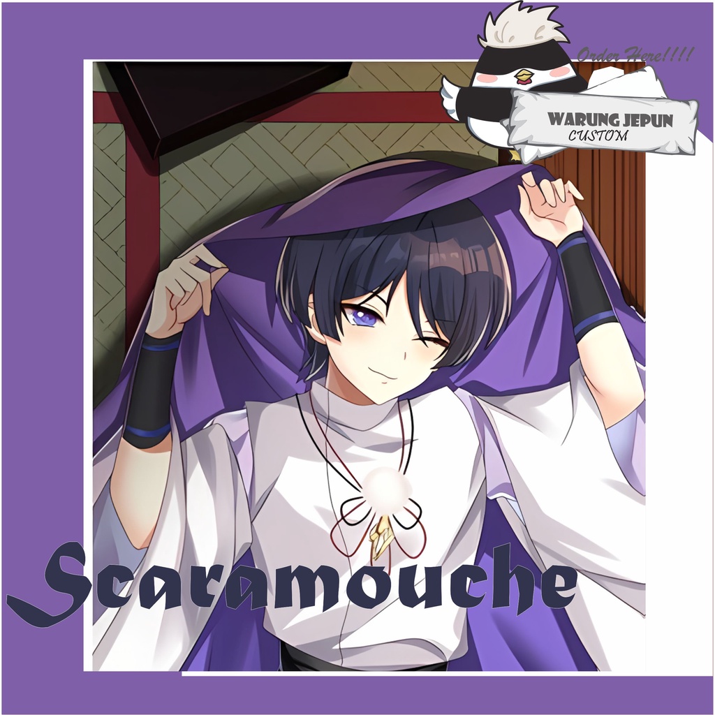 Scaramouche Genshin Impact BodyPillow
