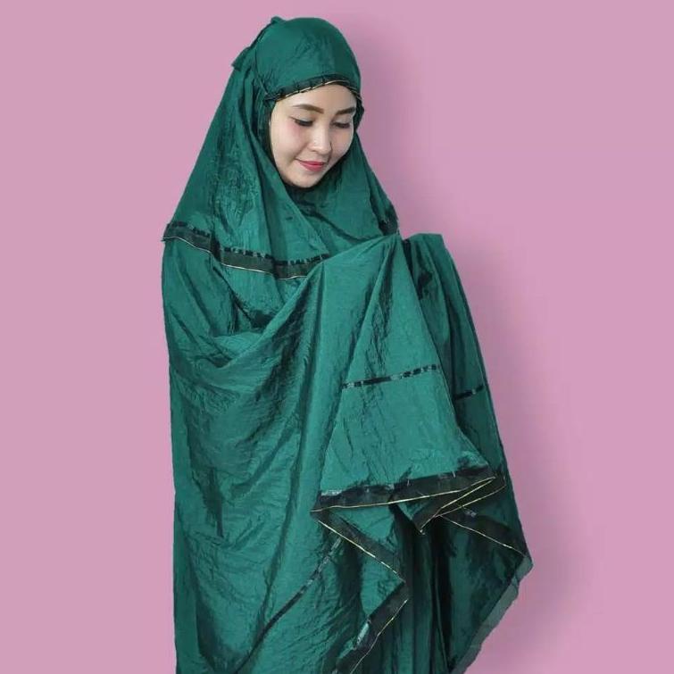 TERPERCAYA MUKENA PARASUT LOUFIE JUMBO || MUKENA TRAVELING LOUFIE