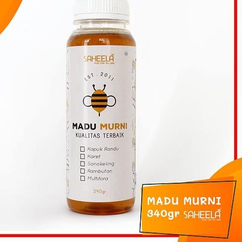 

♣ Murni Saheela 340 gram | NATURAL HONEY RAW HONEY ASLI UNPROCESSED HONEY ✻