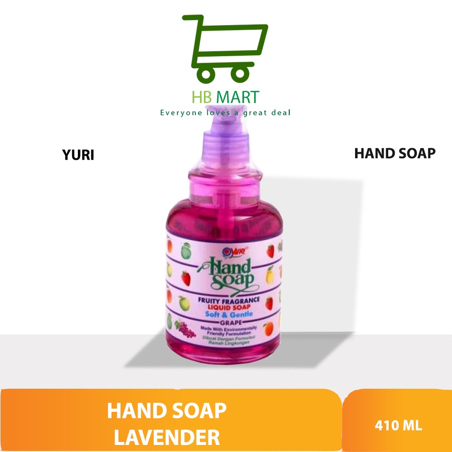 SABUN CUCI TANGAN YURI /SABUN CUCI TANGAN /YURI HAND SOAP PREMIUM 410 ml