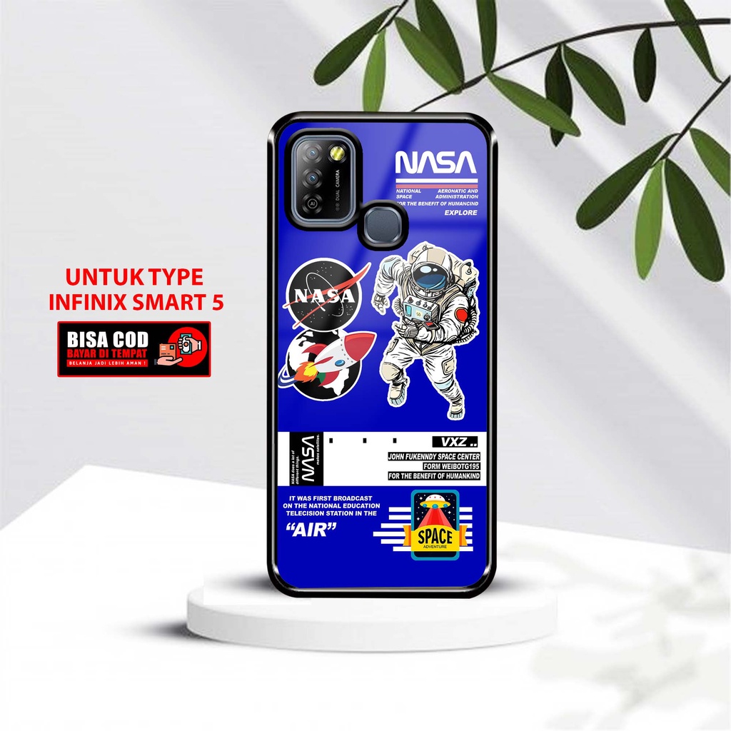 Case Infinix Smart 5 Smart 6 Ram 3 Terbaru [ Motif Astront] Softcase 2D Glossy Infinix Smart 6 Ram 3