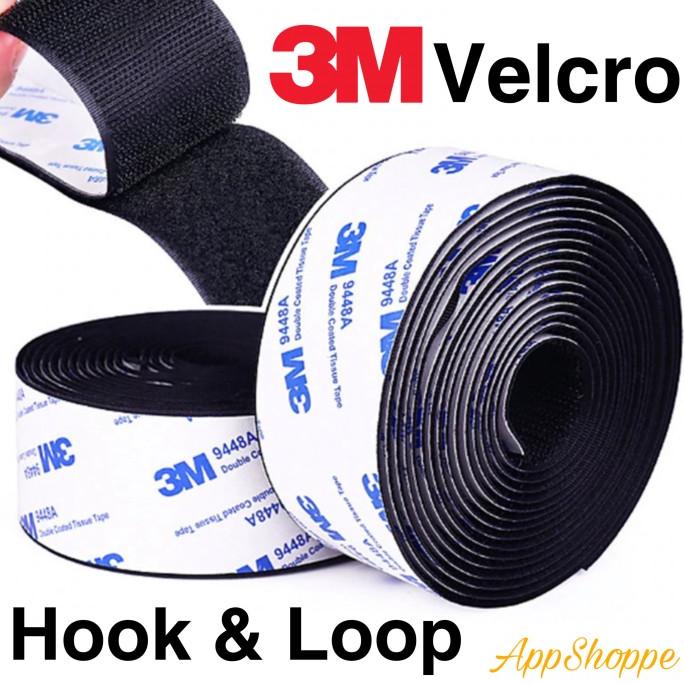 

Velcro 3M Double Tape Adhesive Perekat Dobel 5/3/2cm Serbaguna Magic