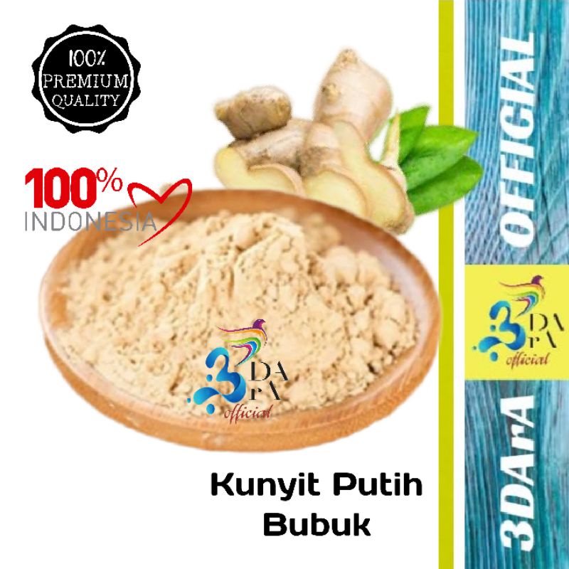 

Bubuk Kunyit Putih 100gr - Bubuk Kunir Putih Murni Kualitas Premium