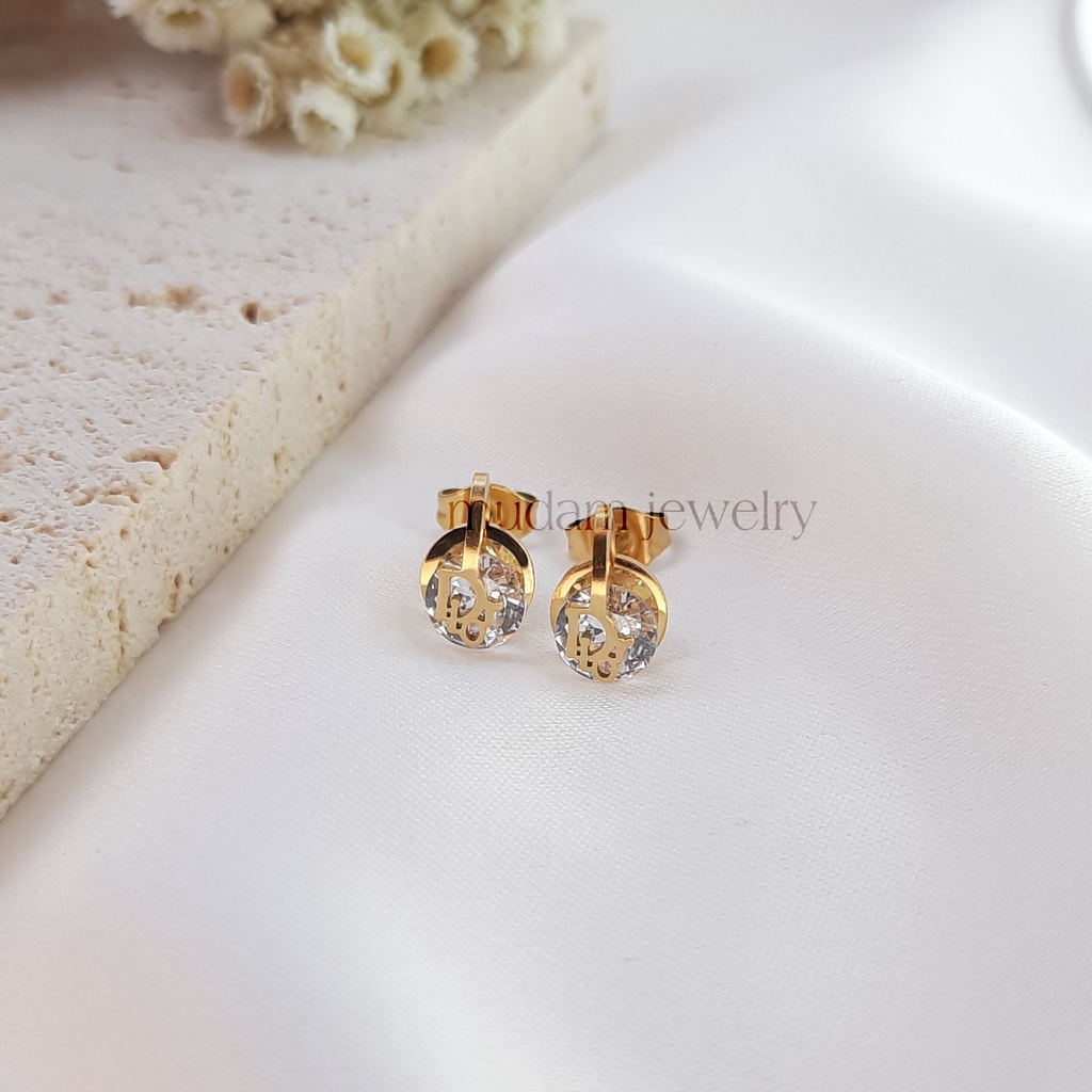 Anting Tusuk Model Di*r, L*, Chnl, dan Gc Dengan Diamond Simple