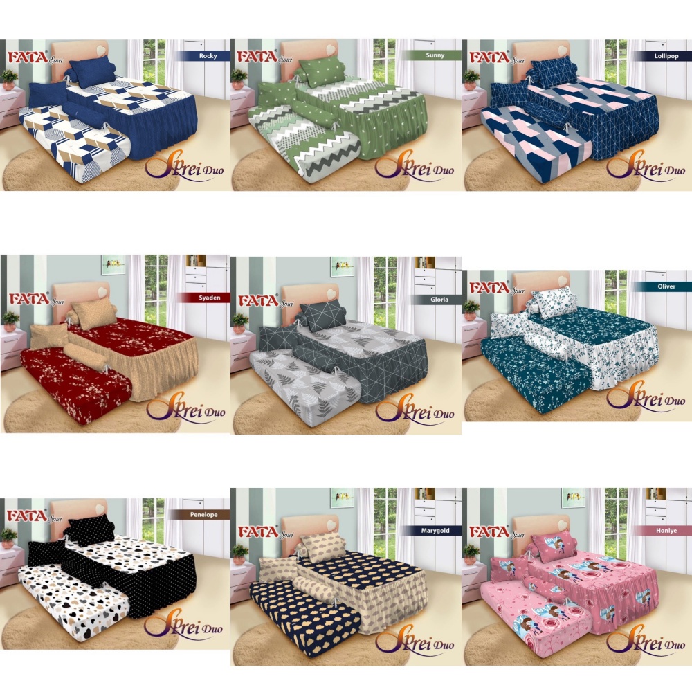 FATA - Sprei 2in1 Sorong (120x200) Terlaris pilihan