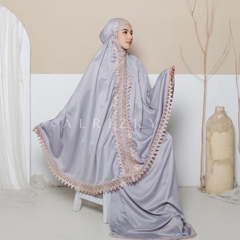 STOK TERBATAS Mukena Dewasa Renda Mewah Alrizky