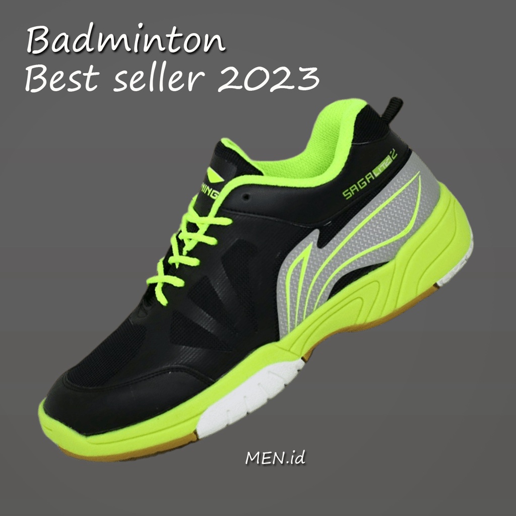 (BONUS KAOS KAKI) sepatu badminton sepatu bulutangkis pria dan wanita men.id