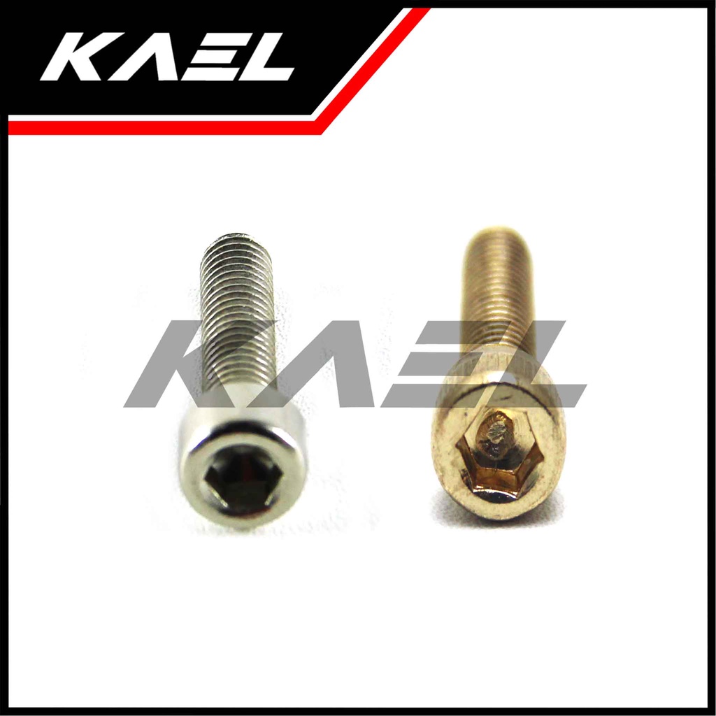 Baut L M6 X 25 K 5 Baud Bolt L5 6X25 Kunci 5 P Pitch 1