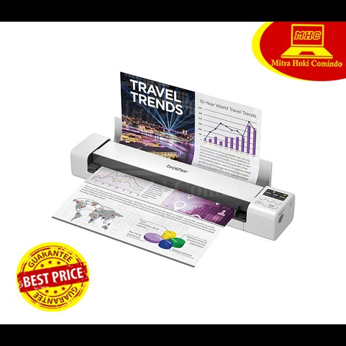 SCANNER BROTHER DS 940DW PORTABLE MOBILE SCANNER