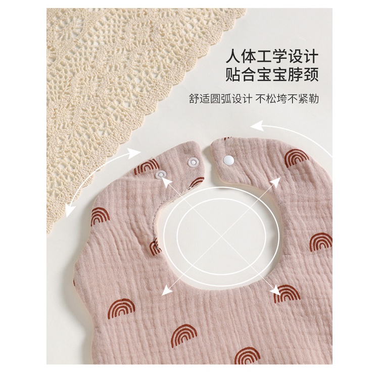 Celemek Bayi / Celemek Anak Korean Bear / BIB Bayi