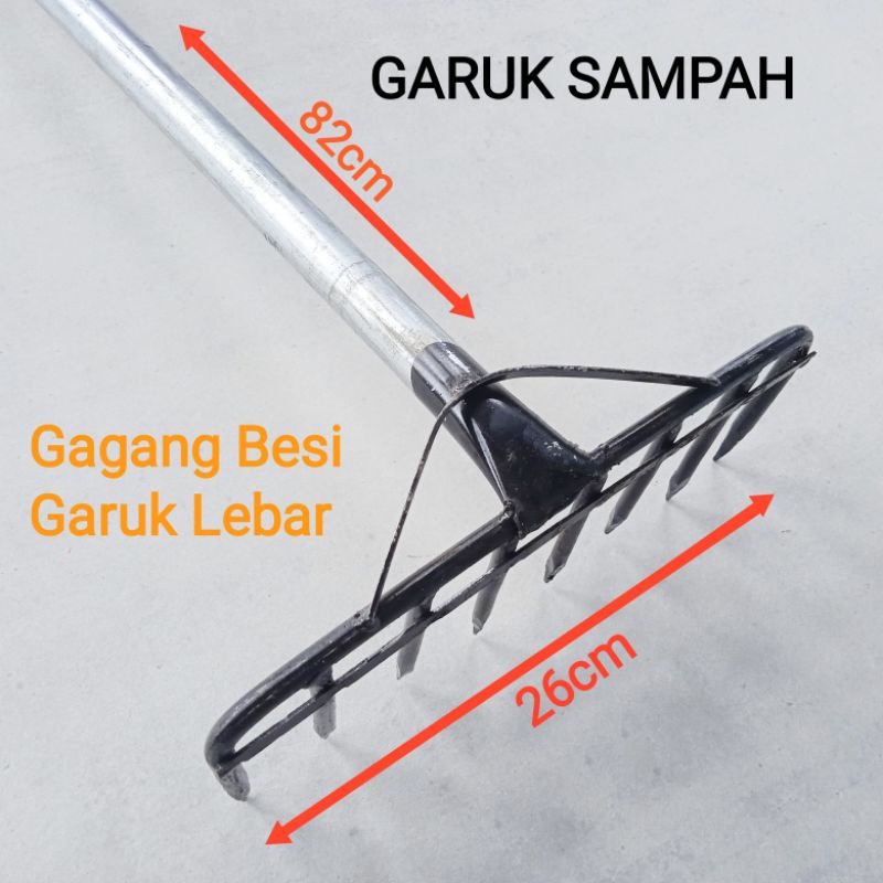 garpu tanah - garpu sampah - cakar sampah - cakar - garuk tanah - garuk sampah - garukan - garu - cangkul sampah sungai - cangkul serbaguna - cakar serbaguna