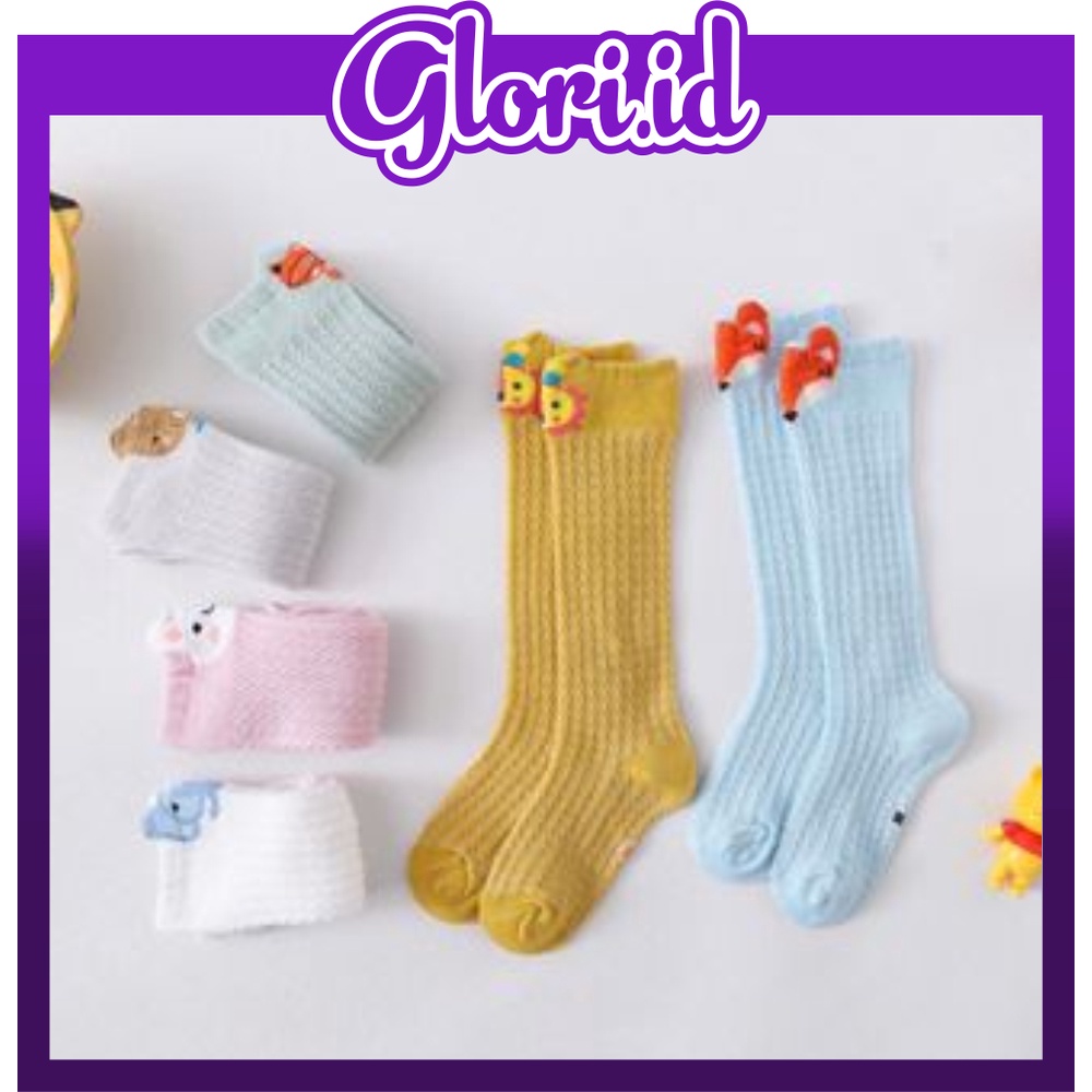 GLORI.ID Kaos Kaki Anak Bayi Zoo Import Kaos Kaki Bayi Koas Kaki Panjang Bayi KK008