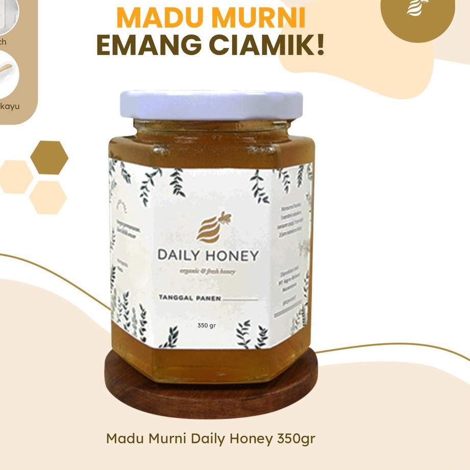 

➶ Asli Murni - Organik Daily Honey 350 Gram ♂