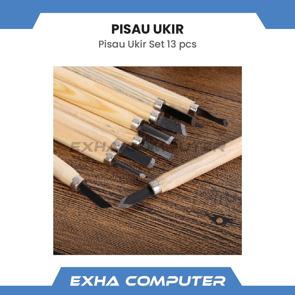 PISAU KAYU UKIR SET