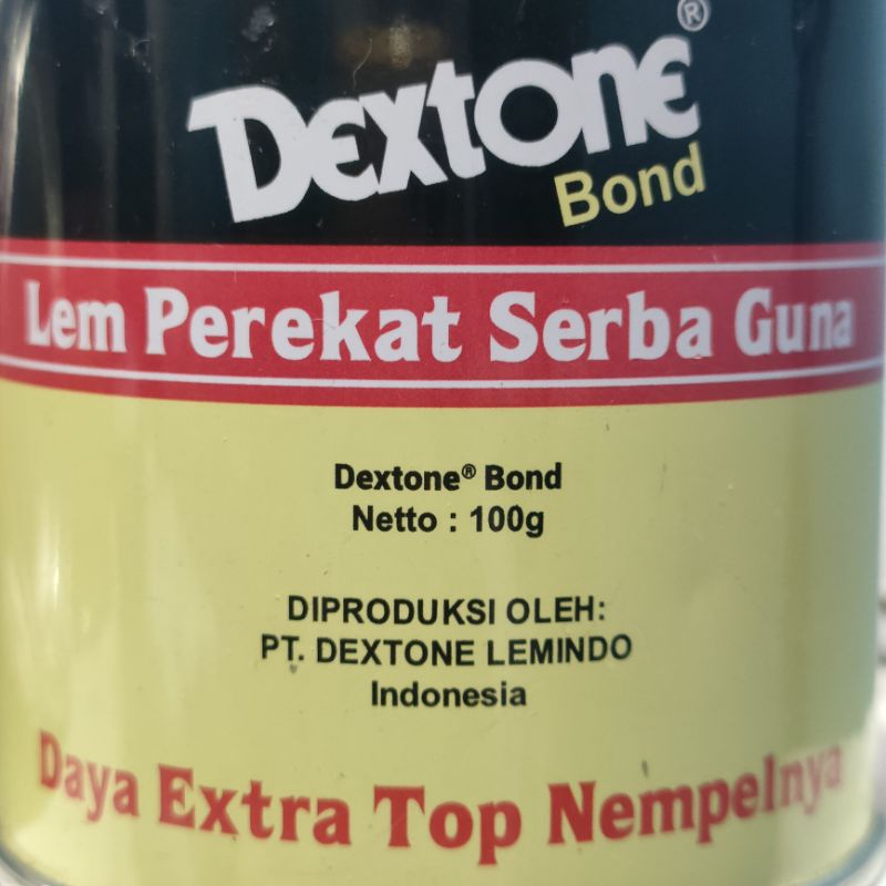 Dextone Bond Lem Aibon Perekat Serbaguna 100 Gr Bisa Untuk Tambal Ban Plastik Karet Wallpaper Kulit Porselain