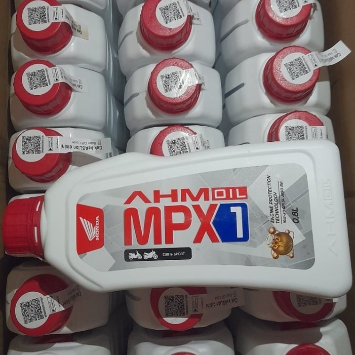 minyak oli mesin motor bebek &amp; sport original mpx1
