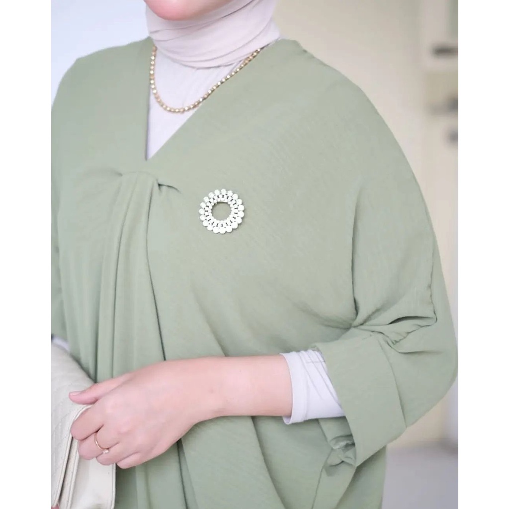 Zalina kaftan | kaftan wanita | gamis hari raya