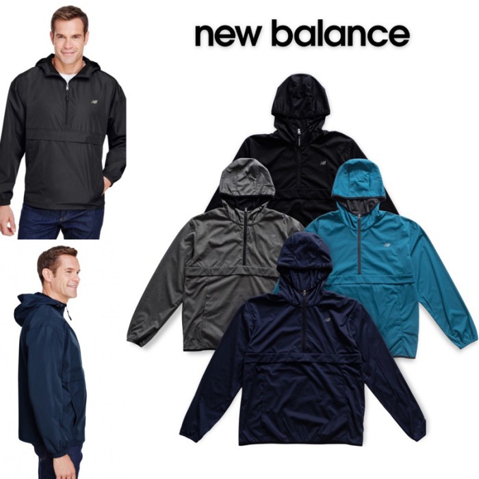 NB ALL MOTION ANORAK JACKET OUTDOOR GYM OLAHRAGA BAJU PRIA MEN