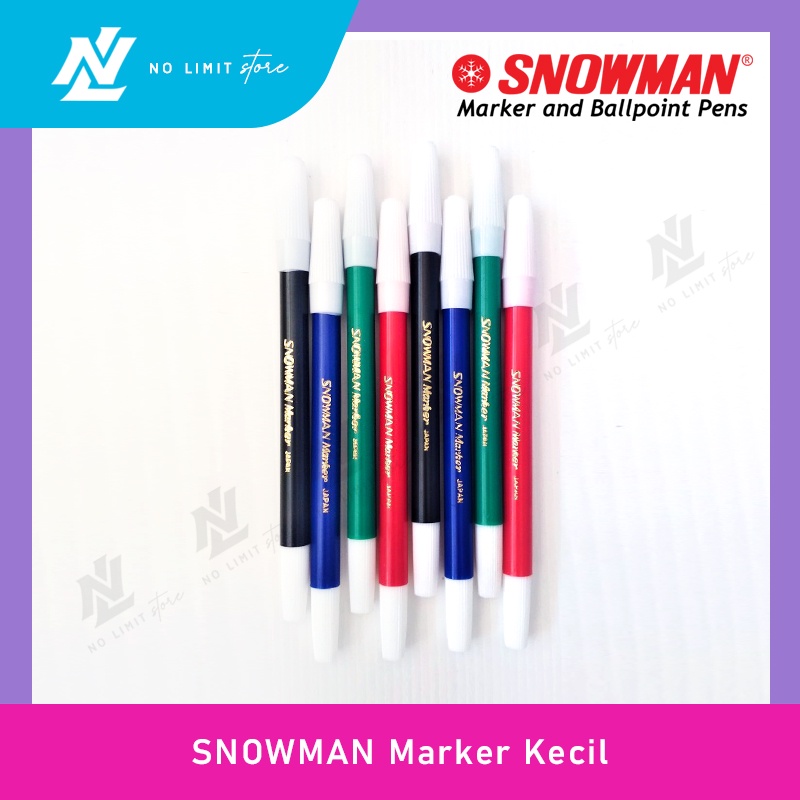 

SNOWMAN Marker Kecil - Spidol Snowman Kecil