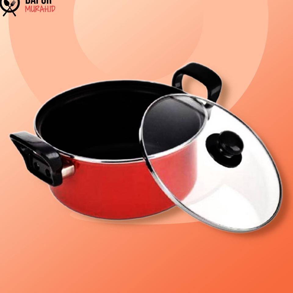 ➴ Panci Dutch Oven Maspion anti Lengket 20 cm Serbaguna ➳