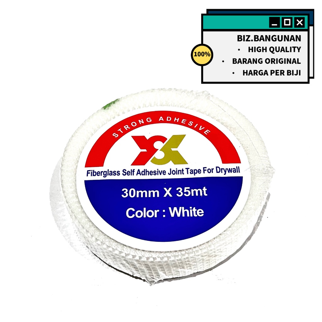 ISOLASI GYPSUM YSK - KASA PERBAN GIPSUM - FIBER TAPE