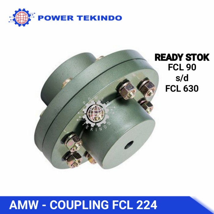 AMW COUPLING FCL 224 FLEXIBLE COUPLING FCL224 KOPEL DINAMO DIESEL