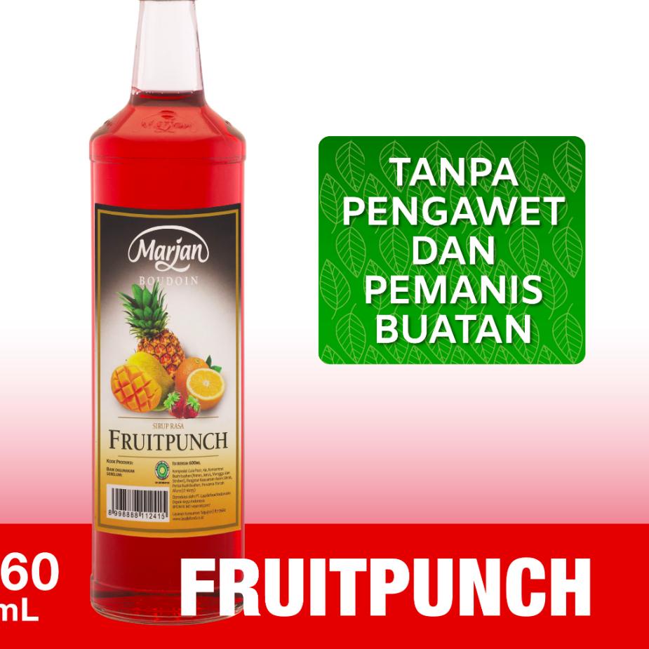 

Top Design Marjan Boudoin Syrup Fruit Punch 460ml