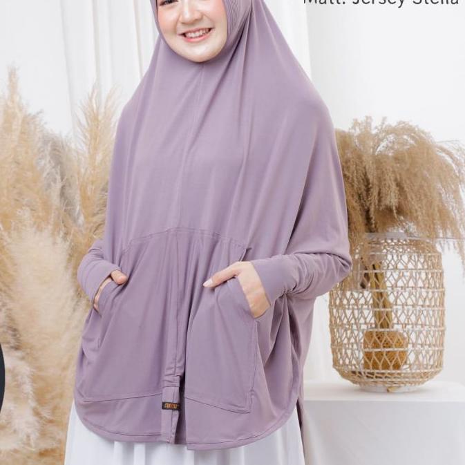 ➷ HIJAB LENGAN BERGO HOODIE TANGAN JILBAB LENGAN JUMBO SYARI PREMIUM ●