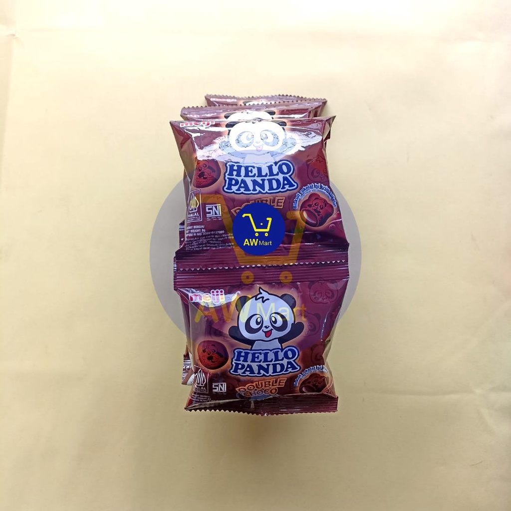 HELLO PANDA RENCENG ( 10 SACHET X 8GRA) - COKELAT, STRAWBERRY, COOKIES AND CREAM, DOUBLE CHOCO, MILK ALL VARIAN