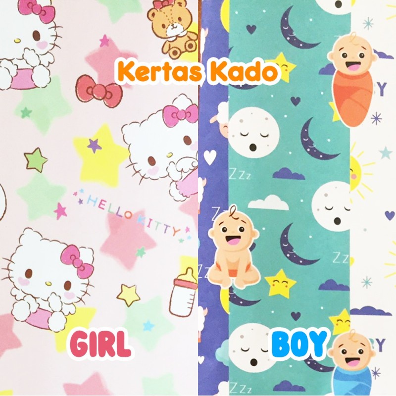 

Kertas Pembungkus Kado Bayi