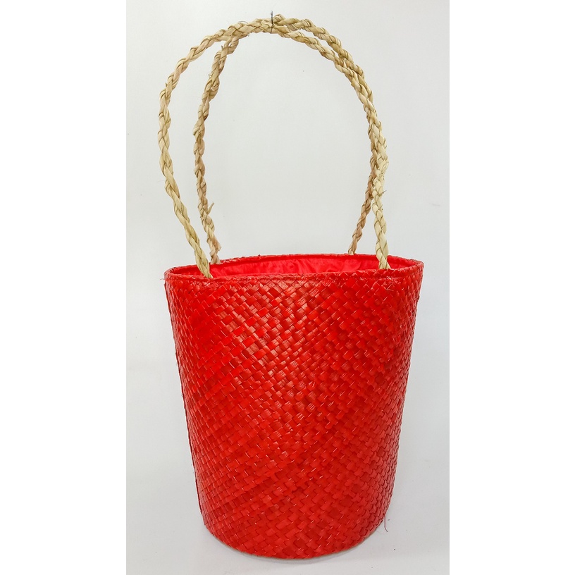 RJ CRAFT - Tas Parsel Anyaman Pandan Tas Ember Tas Bucket Tas Etnik Tas Handmade