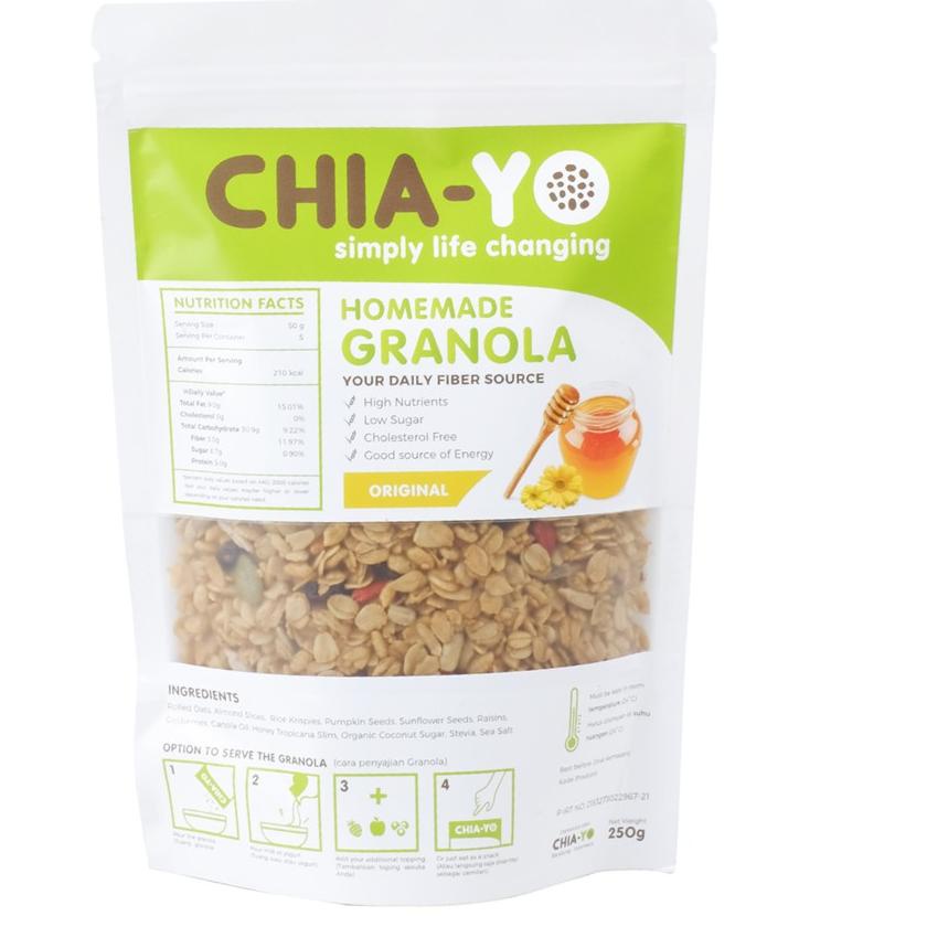 

➪ Chiayo Granola Original 250gr ♪