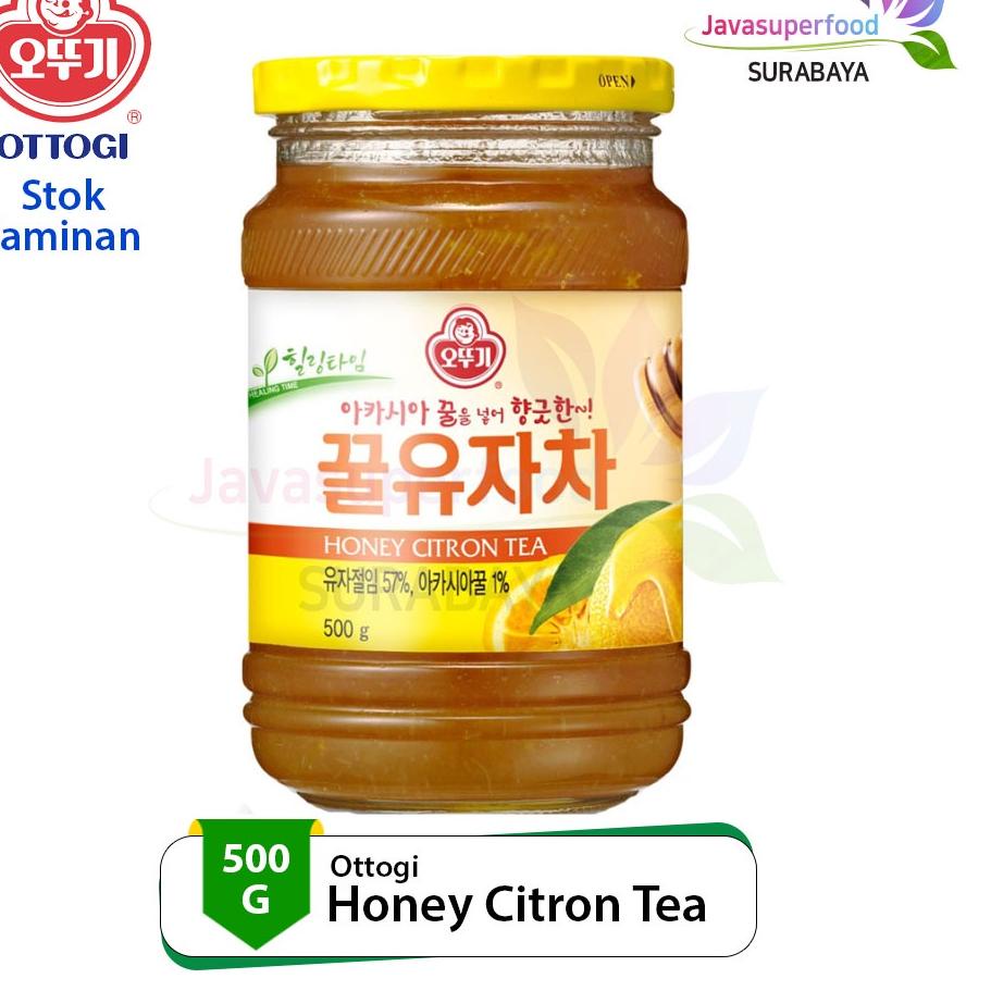 

♟ Ottogi Honey Citron Tea 500g/Teh Jeruk Asli Korea ☃