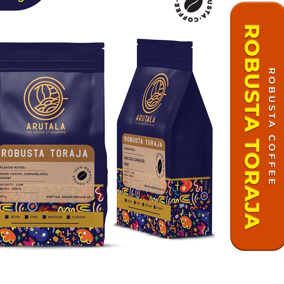 

♖ ARUTALA Kopi Toraja Rantebua Robusta Coffee 1KG ➫