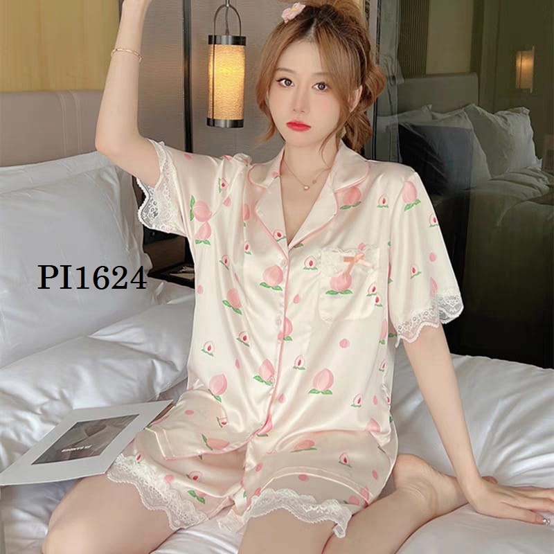 PIYAMA HP SATIN WANITA PI1624