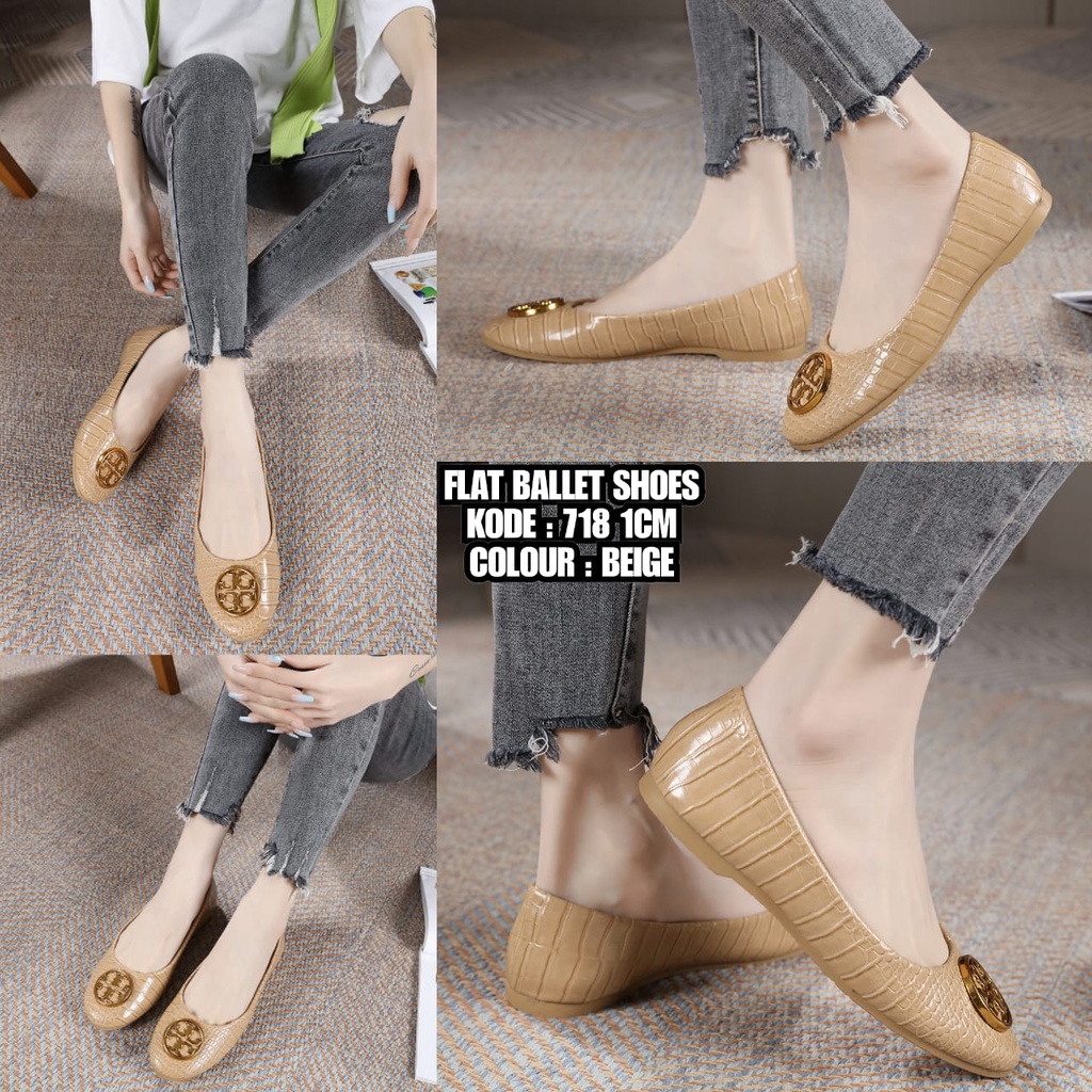 T B FLAT BALLET SHOESSS 718