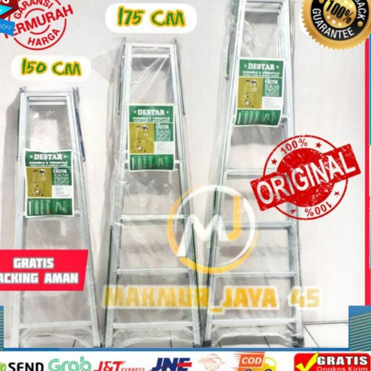 ✳ BEST SELLER ☑️ TANGGA CALTEX MURAH / BAJA RINGAN 2 METER / 1.5 METER / TANGGA LIPAT ALUMINIUM KUAL