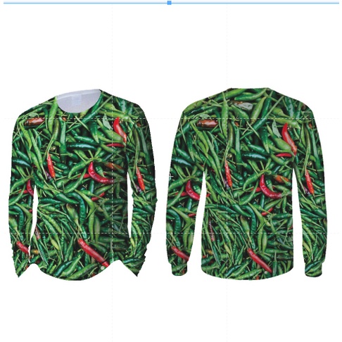 baju kaos cabe ijo fullprinting baju cabe ijo murah/kaos cabe/ cabe pedas