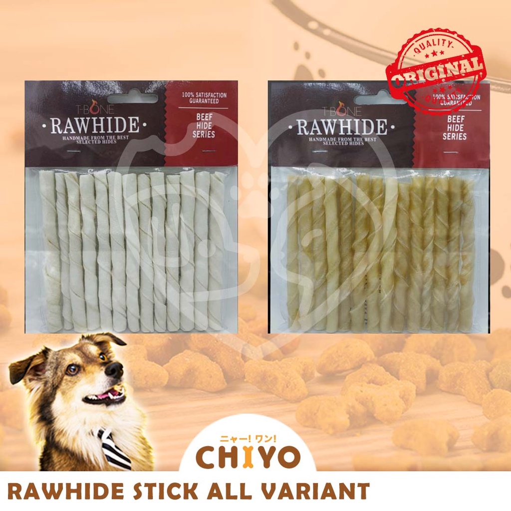 RAWHIDE TWIST - SNACK GIGITAN ANJING