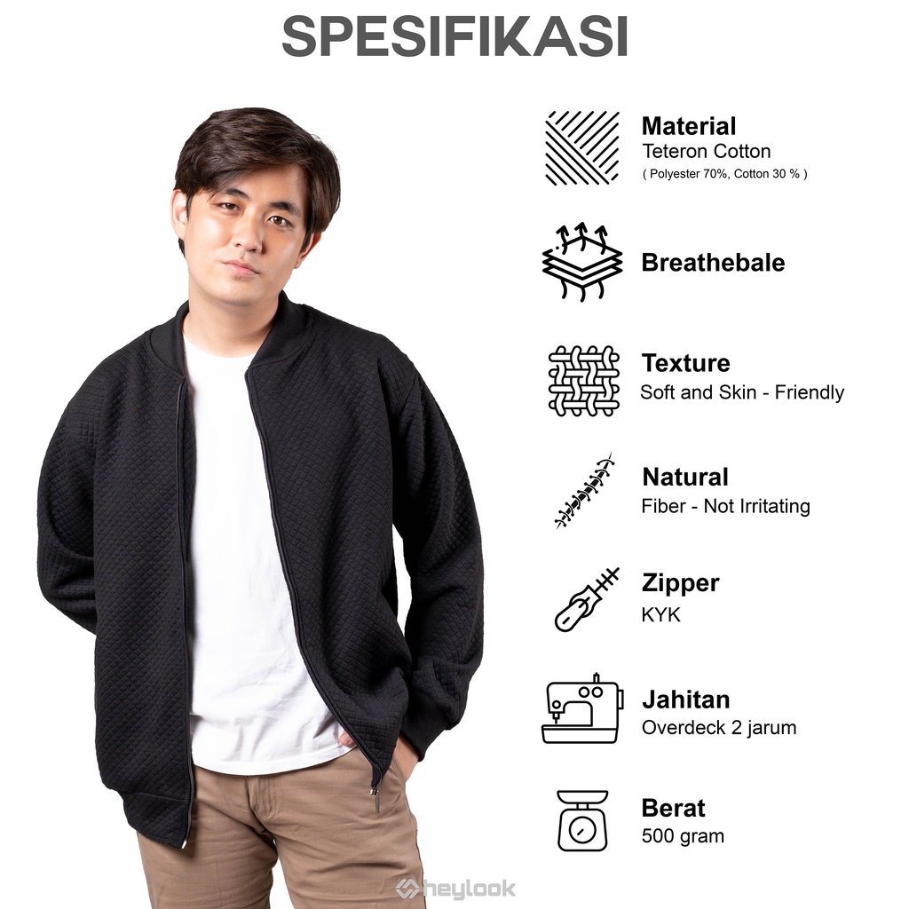 HEYLOOK Project - JAKET TETERON COTTON PRIA CASUAL JAKET MARVIN JAKET BREATHABLE HEYLOOK