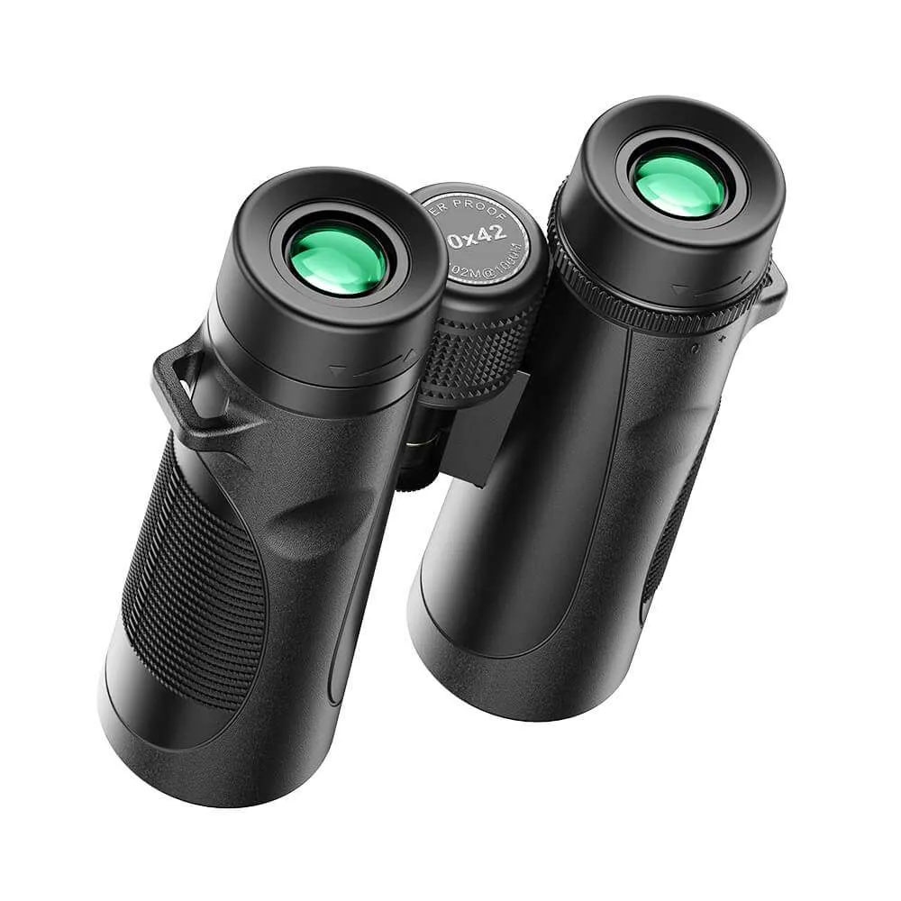 Teropong Binoculars Powerful Waterproof - APS-RB10X42W - Black