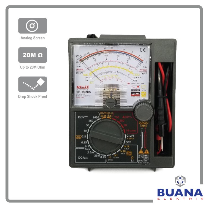Multitester Heles YX 360 TRD