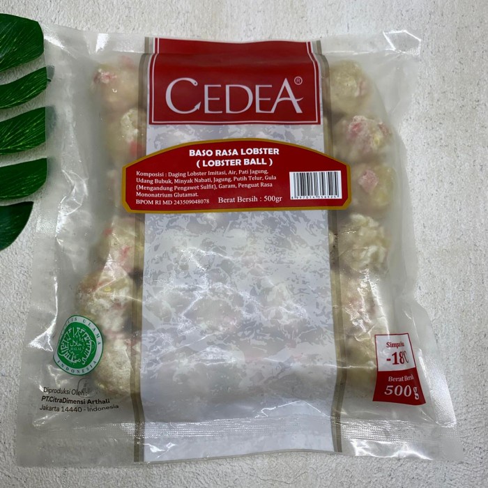 

Cedea Lobster Ball 500gr