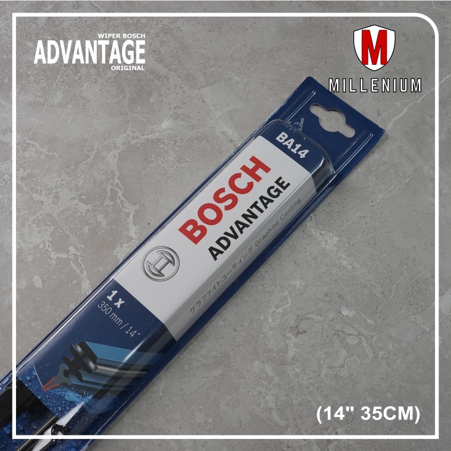 WIPER BLADE BOSCH ADVANTAGE 14&quot; INCHI ORIGINAL