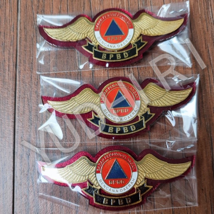 Pin Jas Wing Bpbd Atribut Bpbd