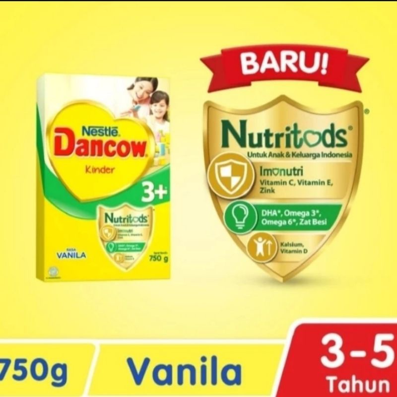

Susu Dancow Kinder tahap 1+ 700gr (Vanilla/Madu)