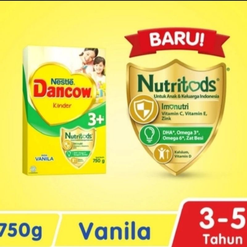 

Susu Dancow Kinder tahap 1+ 700gr (Vanilla/Madu)