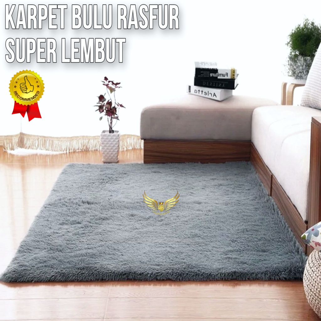 Karpet bulu uk160x90x5cm