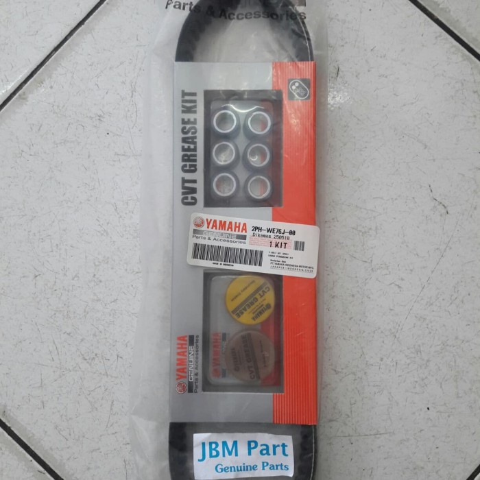 Van belt Kit Mio 125 (2PH-WE76J-00) ORIGINAL